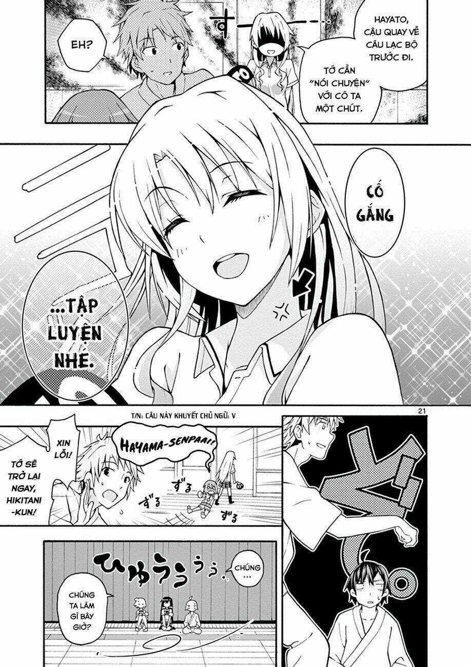Yahari Ore No Seishun Rabukome Wa Machigatte Iru Chapter 22 trang 21