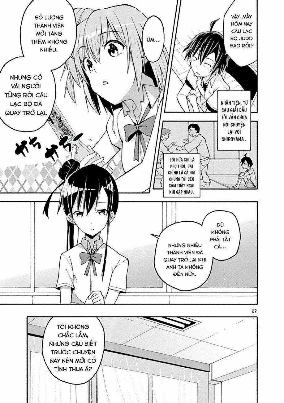 Yahari Ore No Seishun Rabukome Wa Machigatte Iru Chapter 23 trang 27