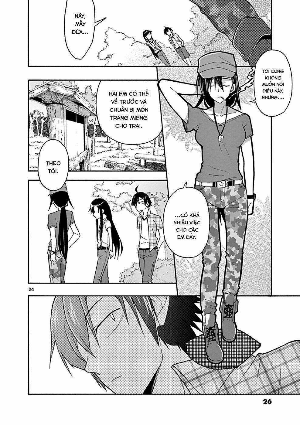 Yahari Ore No Seishun Rabukome Wa Machigatte Iru Chapter 24 trang 22
