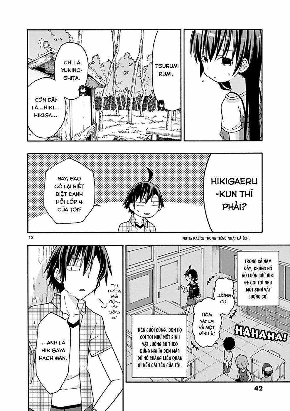 Yahari Ore No Seishun Rabukome Wa Machigatte Iru Chapter 25 trang 11