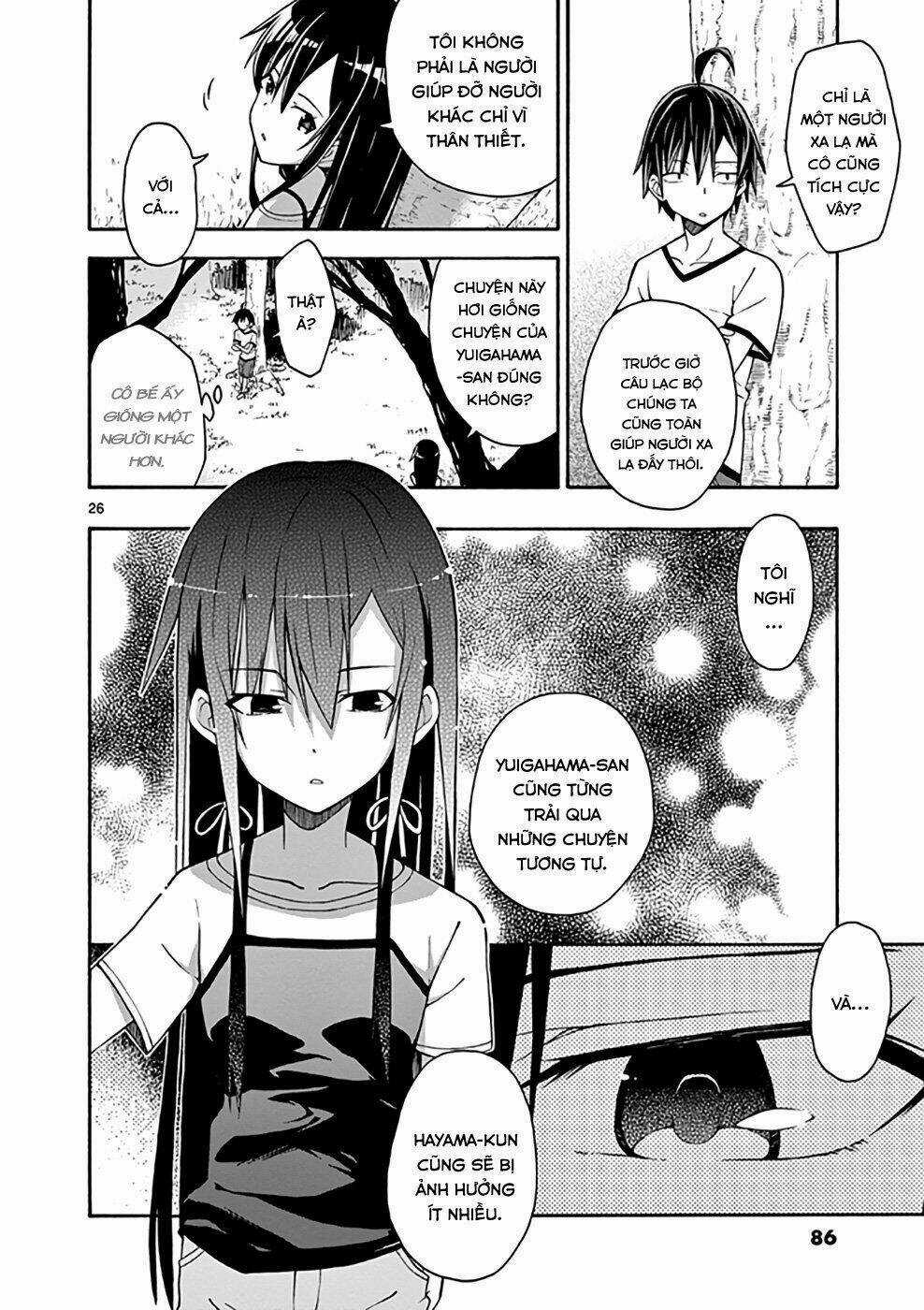 Yahari Ore No Seishun Rabukome Wa Machigatte Iru Chapter 26 trang 25