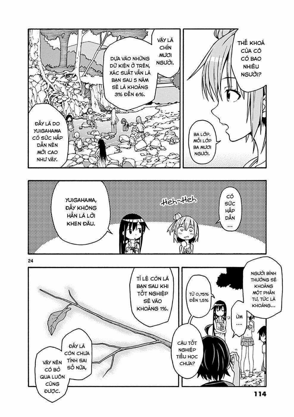 Yahari Ore No Seishun Rabukome Wa Machigatte Iru Chapter 27 trang 22