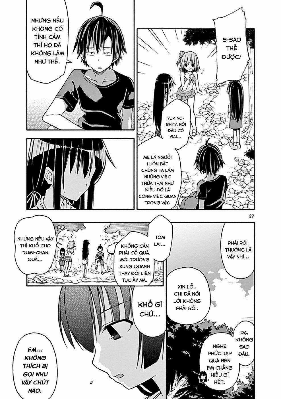 Yahari Ore No Seishun Rabukome Wa Machigatte Iru Chapter 27 trang 25