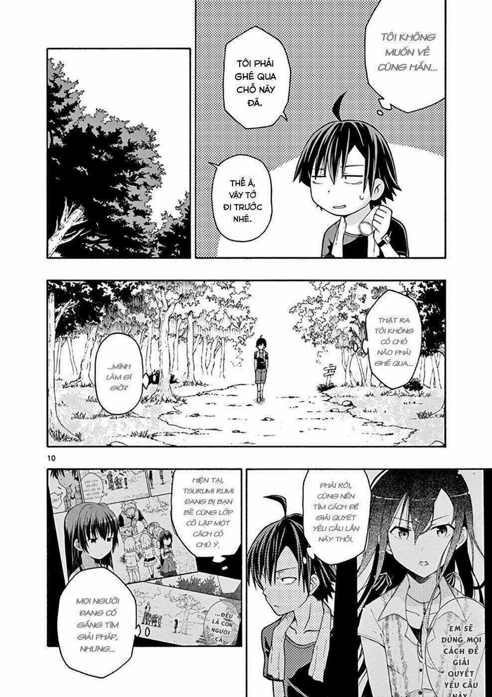 Yahari Ore No Seishun Rabukome Wa Machigatte Iru Chapter 27 trang 8