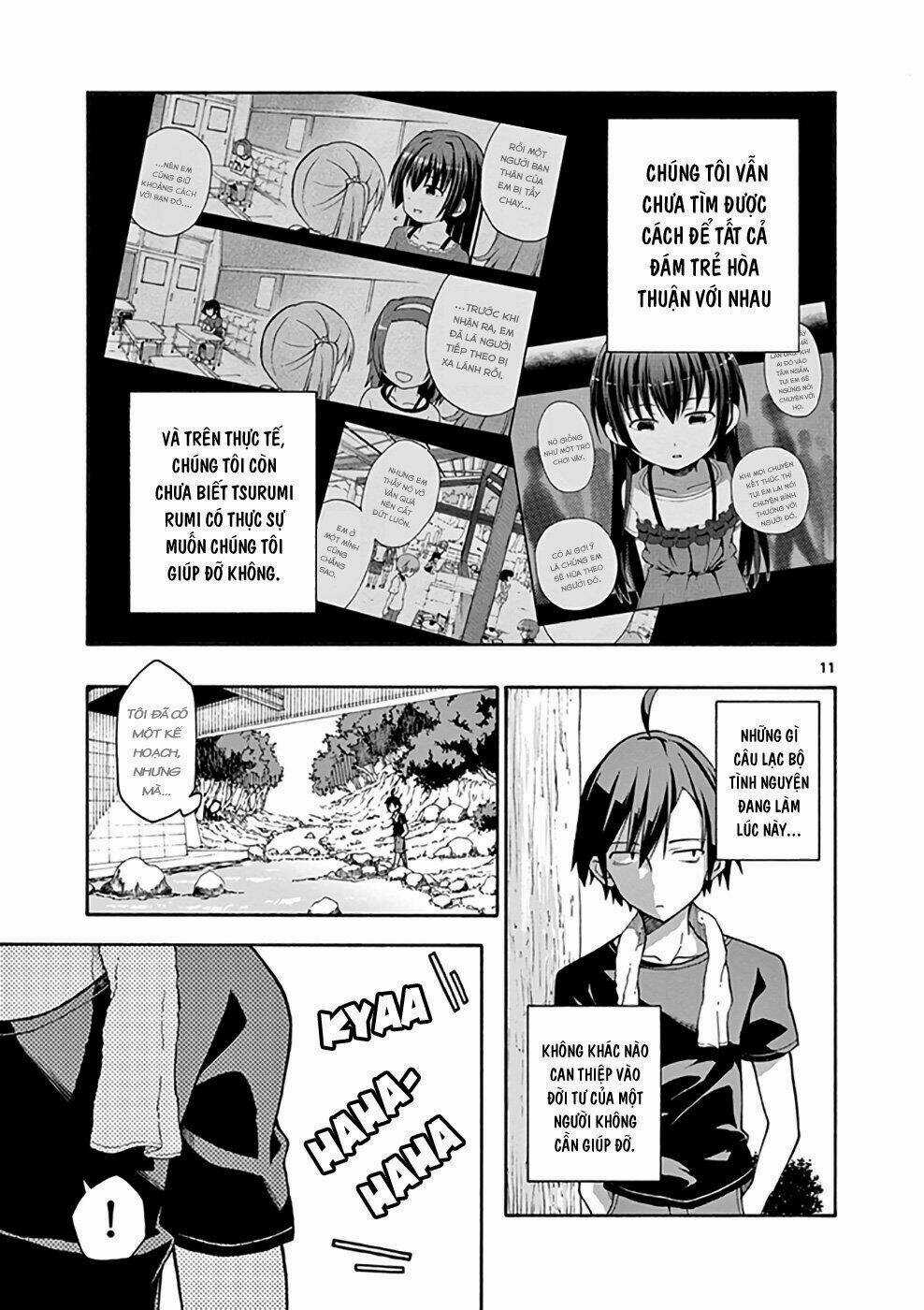 Yahari Ore No Seishun Rabukome Wa Machigatte Iru Chapter 27 trang 9