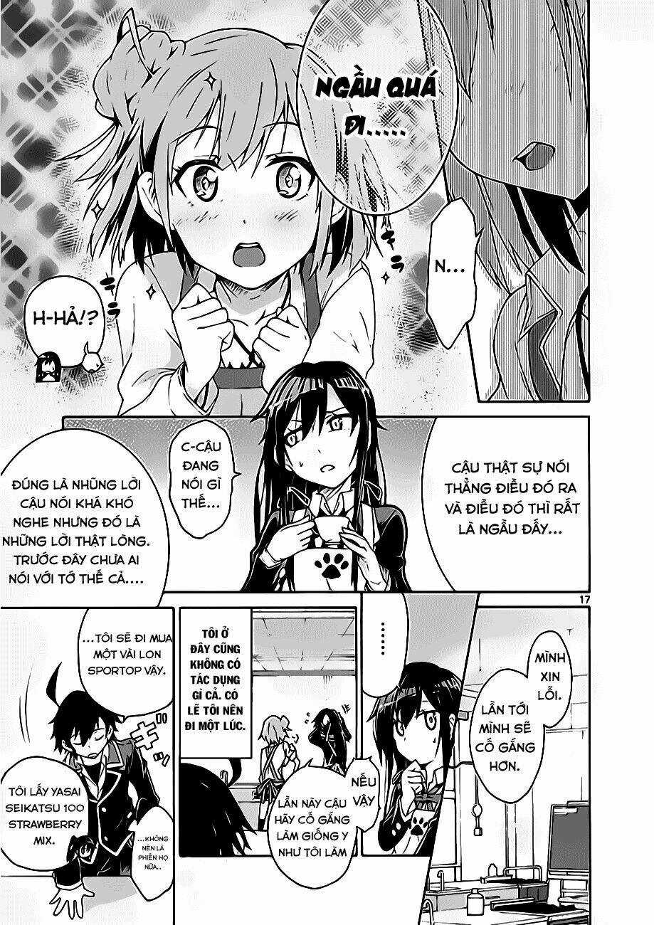 Yahari Ore No Seishun Rabukome Wa Machigatte Iru Chapter 3 trang 14