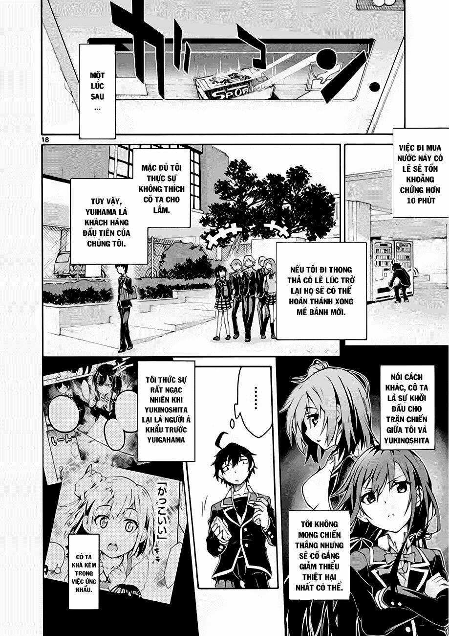Yahari Ore No Seishun Rabukome Wa Machigatte Iru Chapter 3 trang 15