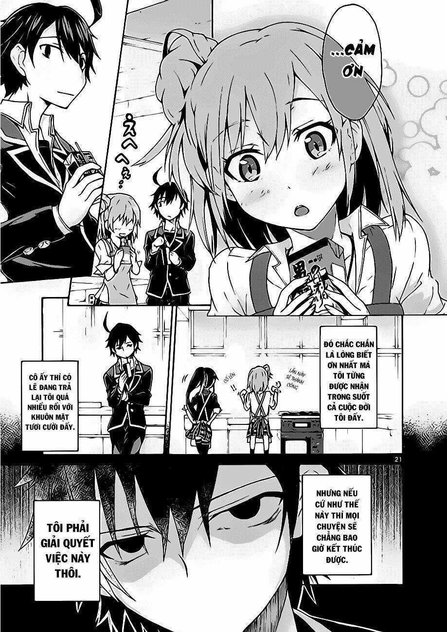 Yahari Ore No Seishun Rabukome Wa Machigatte Iru Chapter 3 trang 18
