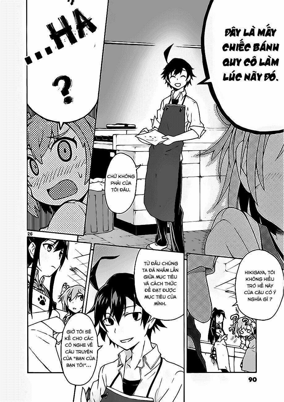 Yahari Ore No Seishun Rabukome Wa Machigatte Iru Chapter 3 trang 23