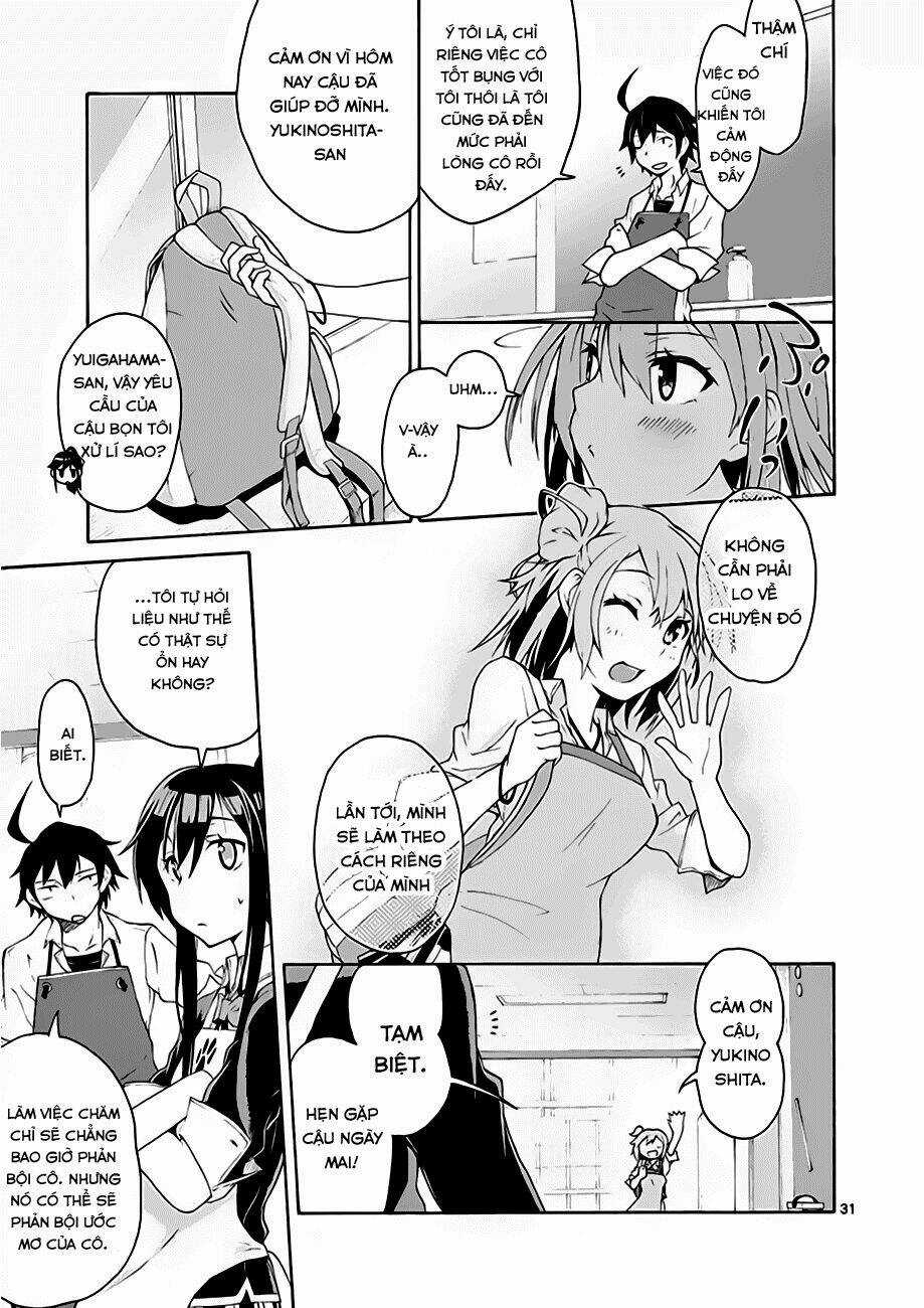 Yahari Ore No Seishun Rabukome Wa Machigatte Iru Chapter 3 trang 28