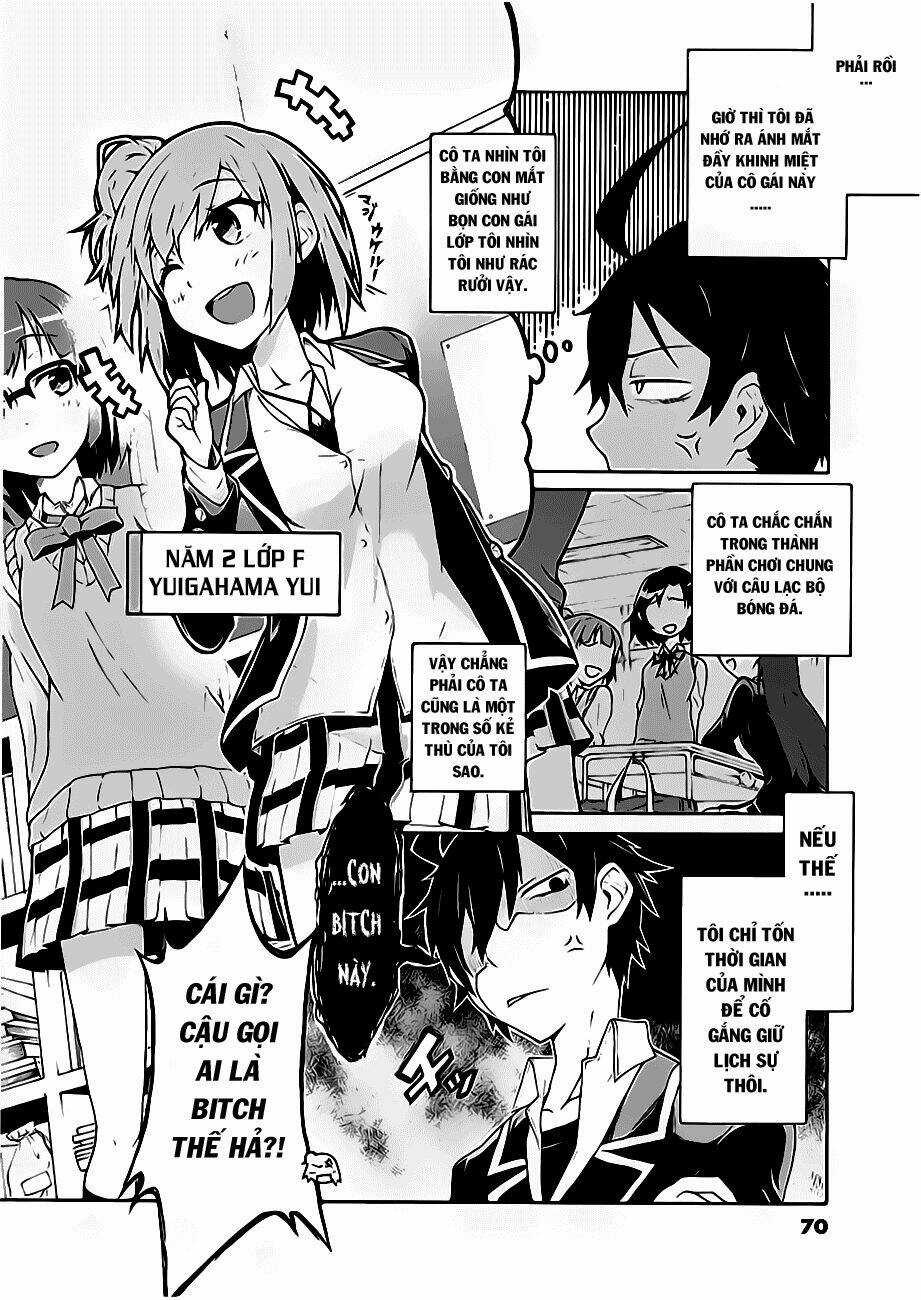 Yahari Ore No Seishun Rabukome Wa Machigatte Iru Chapter 3 trang 3