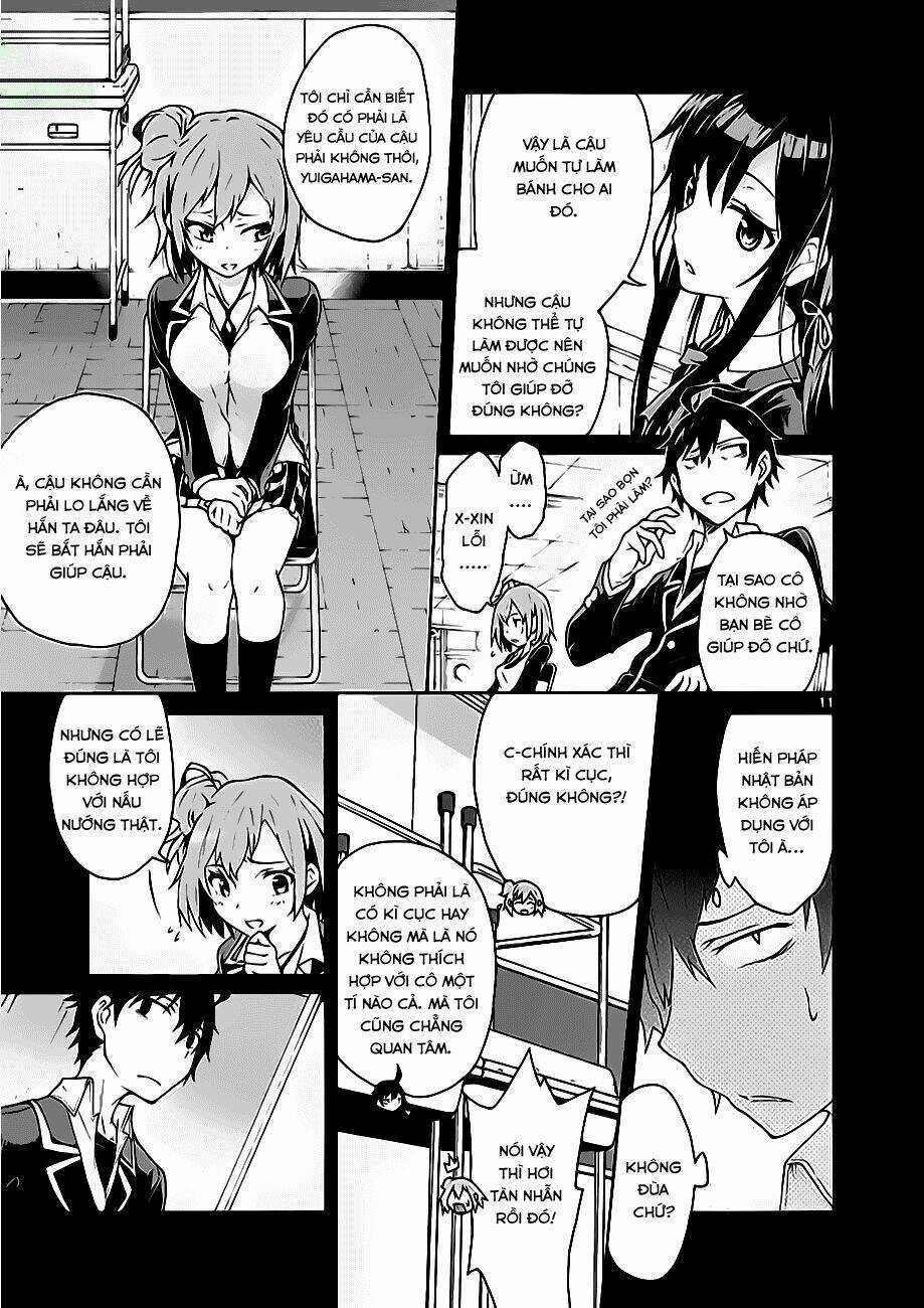 Yahari Ore No Seishun Rabukome Wa Machigatte Iru Chapter 3 trang 8