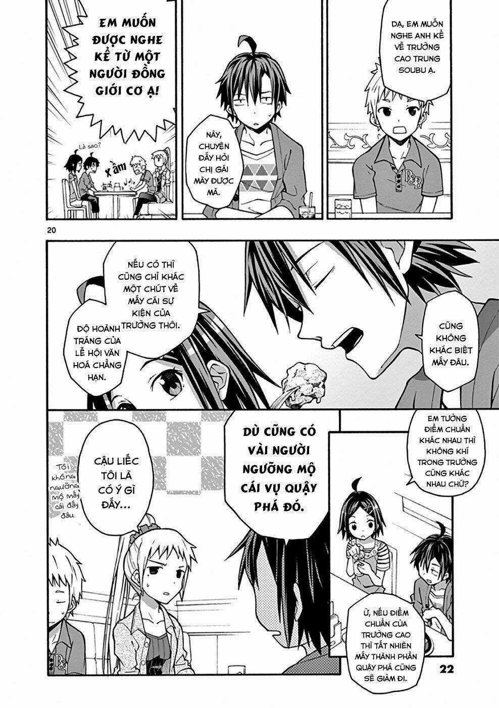 Yahari Ore No Seishun Rabukome Wa Machigatte Iru Chapter 30 trang 17