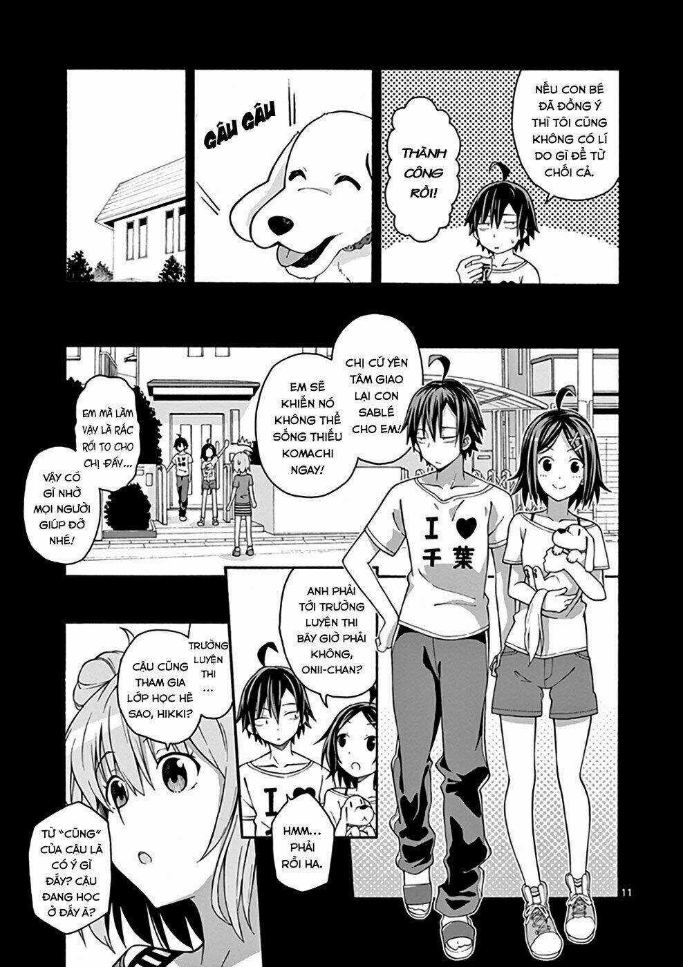 Yahari Ore No Seishun Rabukome Wa Machigatte Iru Chapter 30 trang 9