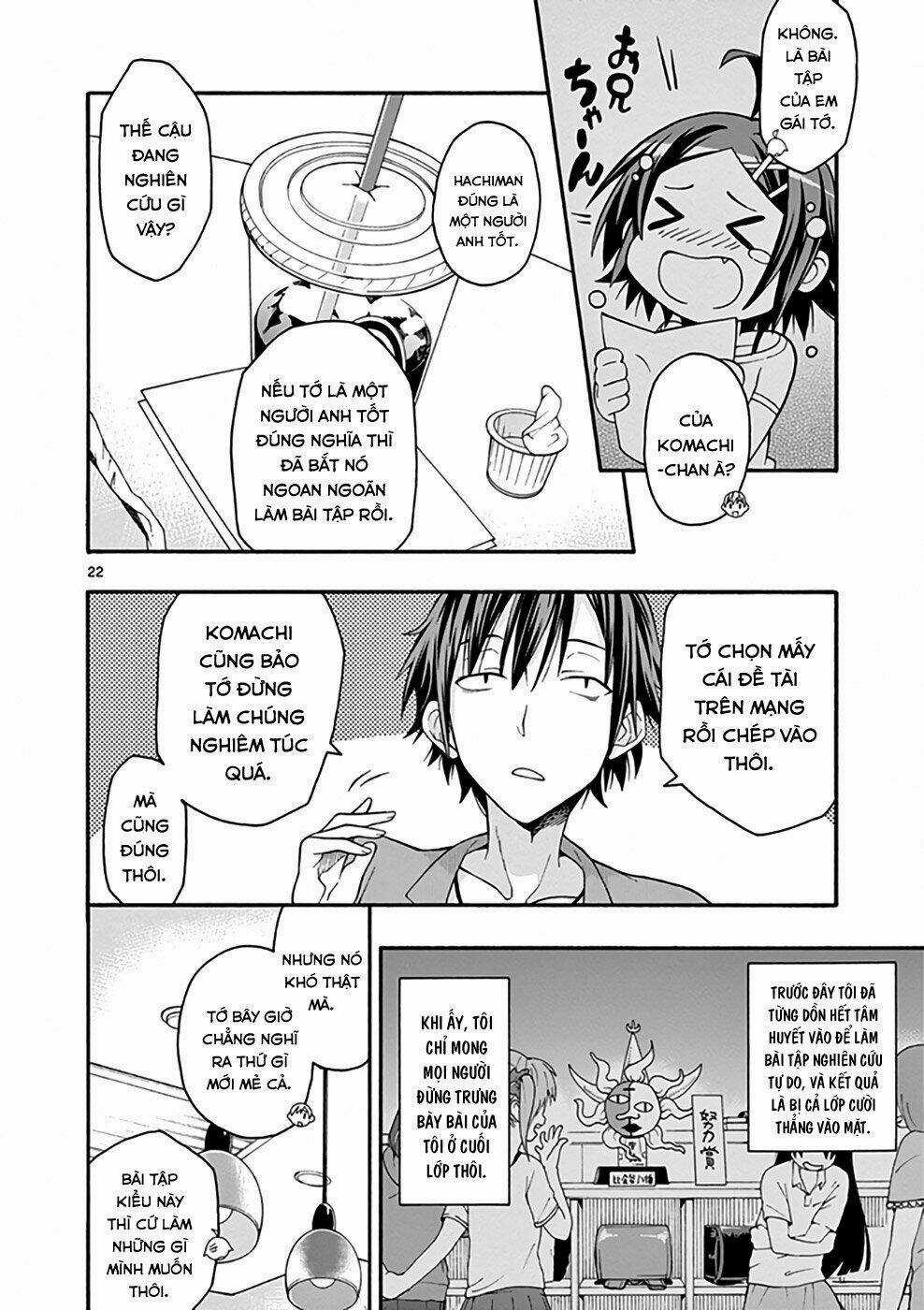 Yahari Ore No Seishun Rabukome Wa Machigatte Iru Chapter 31 trang 22