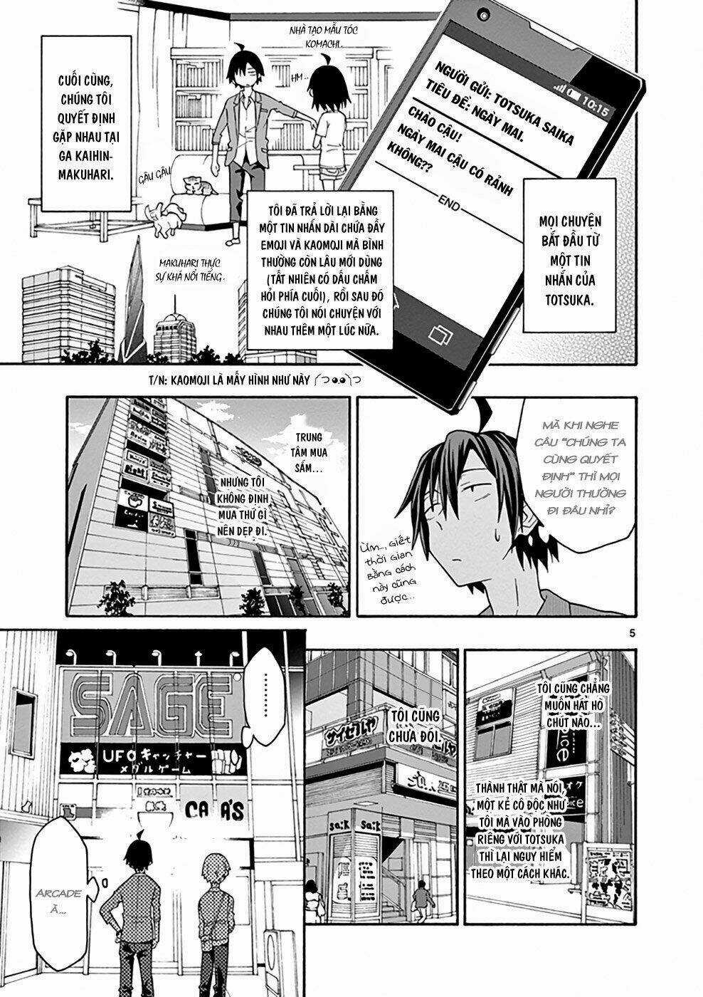 Yahari Ore No Seishun Rabukome Wa Machigatte Iru Chapter 31 trang 4