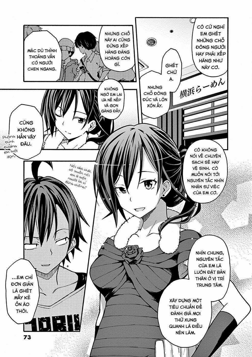 Yahari Ore No Seishun Rabukome Wa Machigatte Iru Chapter 32 trang 10