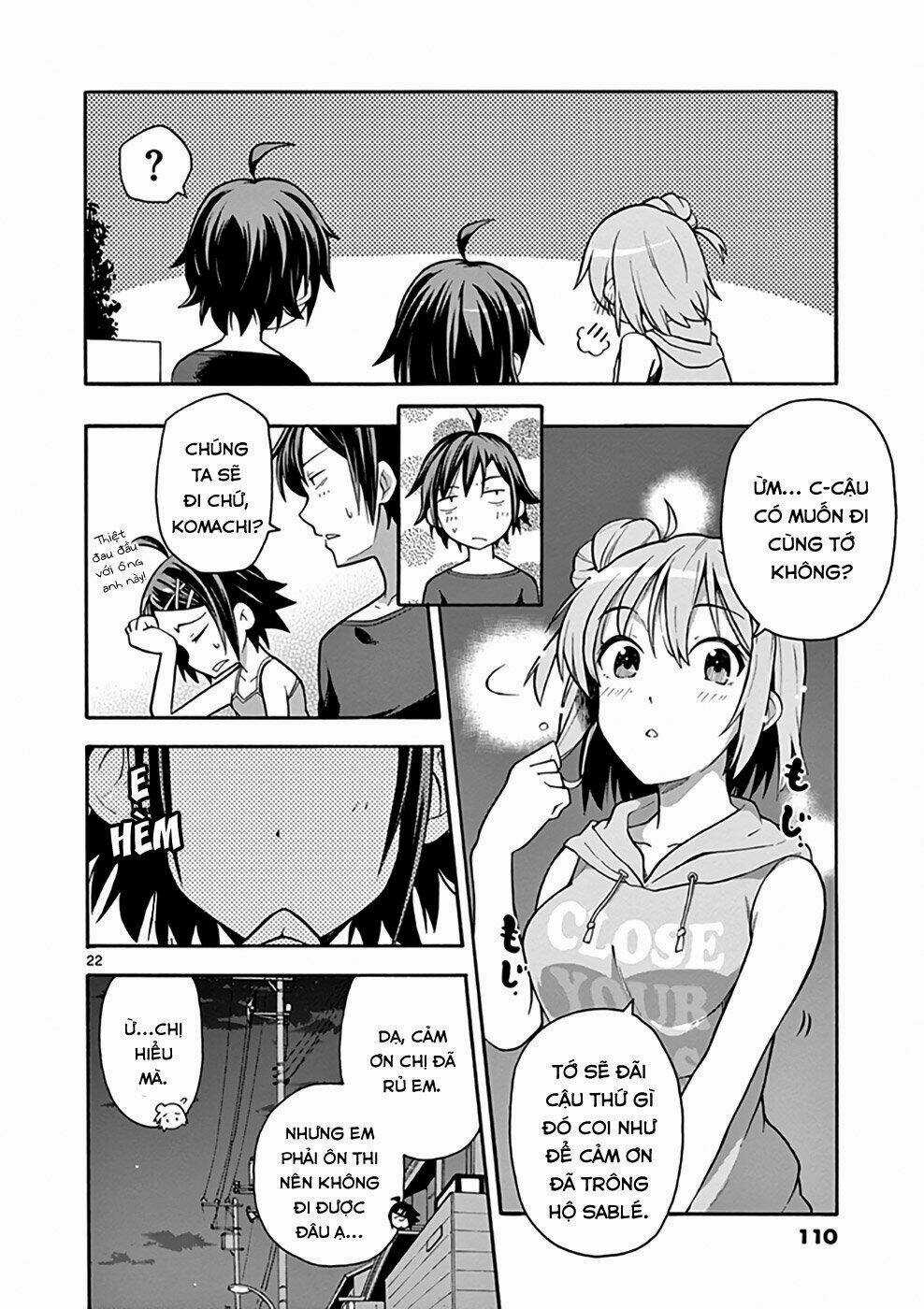 Yahari Ore No Seishun Rabukome Wa Machigatte Iru Chapter 33 trang 21