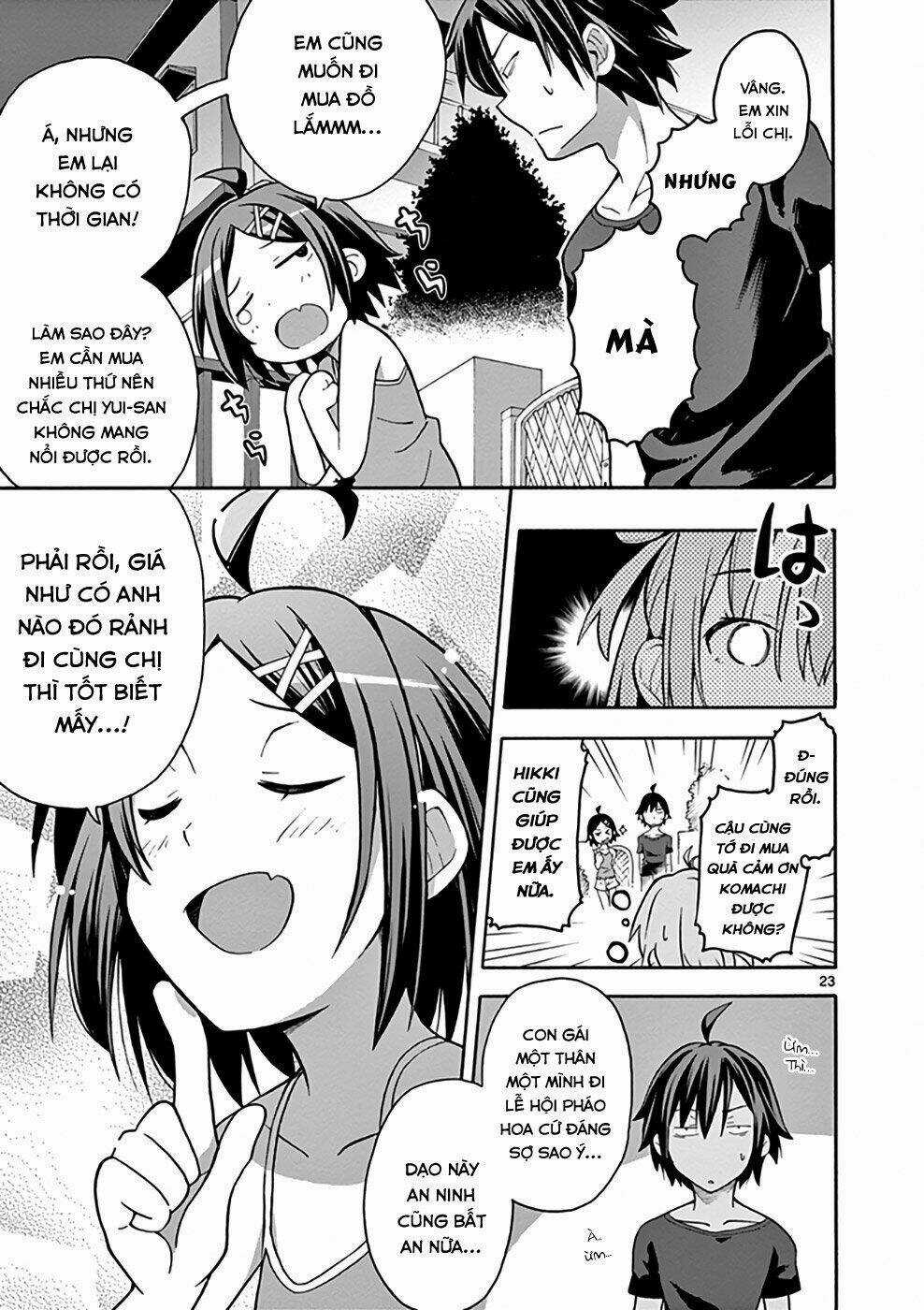 Yahari Ore No Seishun Rabukome Wa Machigatte Iru Chapter 33 trang 22