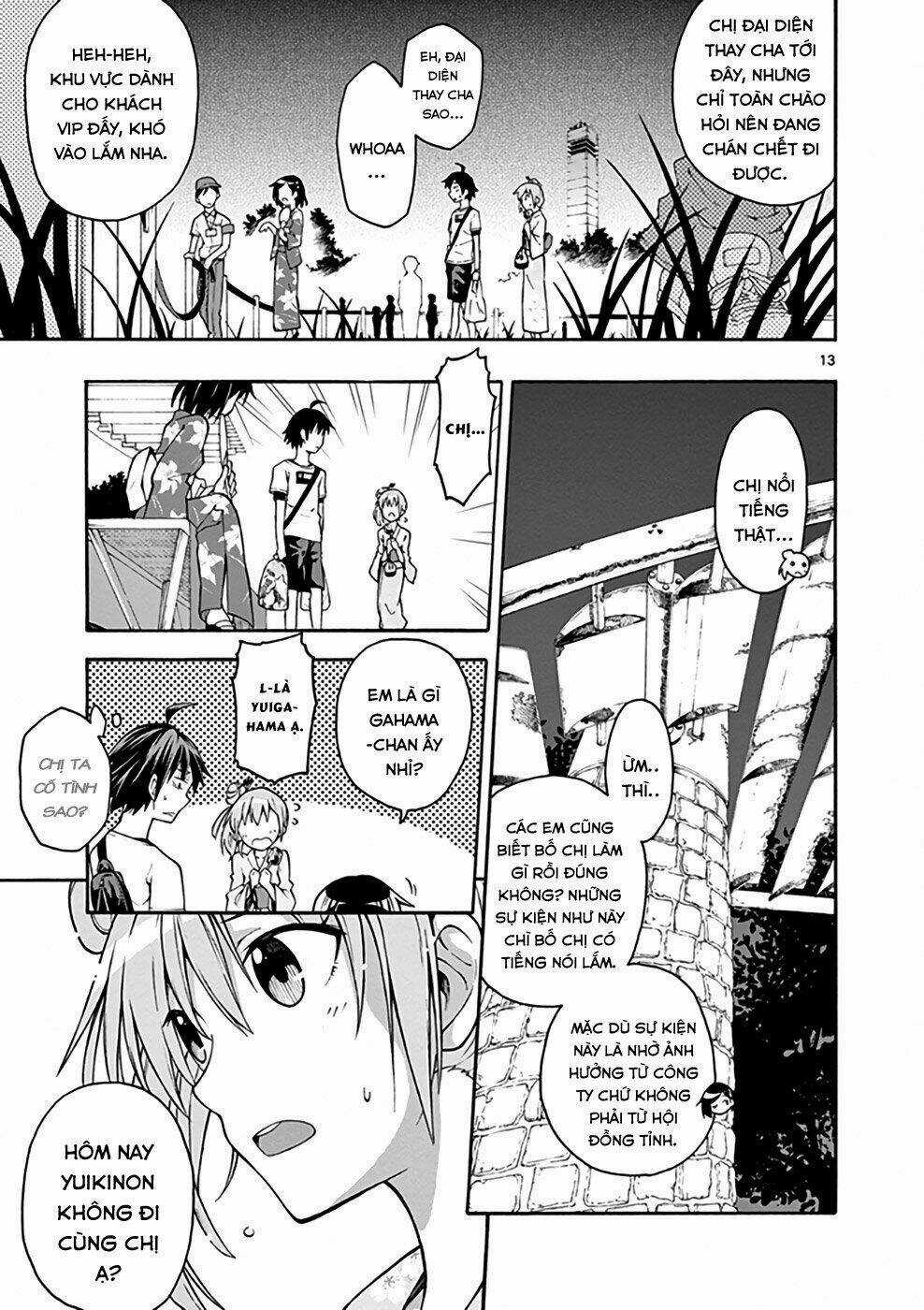 Yahari Ore No Seishun Rabukome Wa Machigatte Iru Chapter 34 trang 12