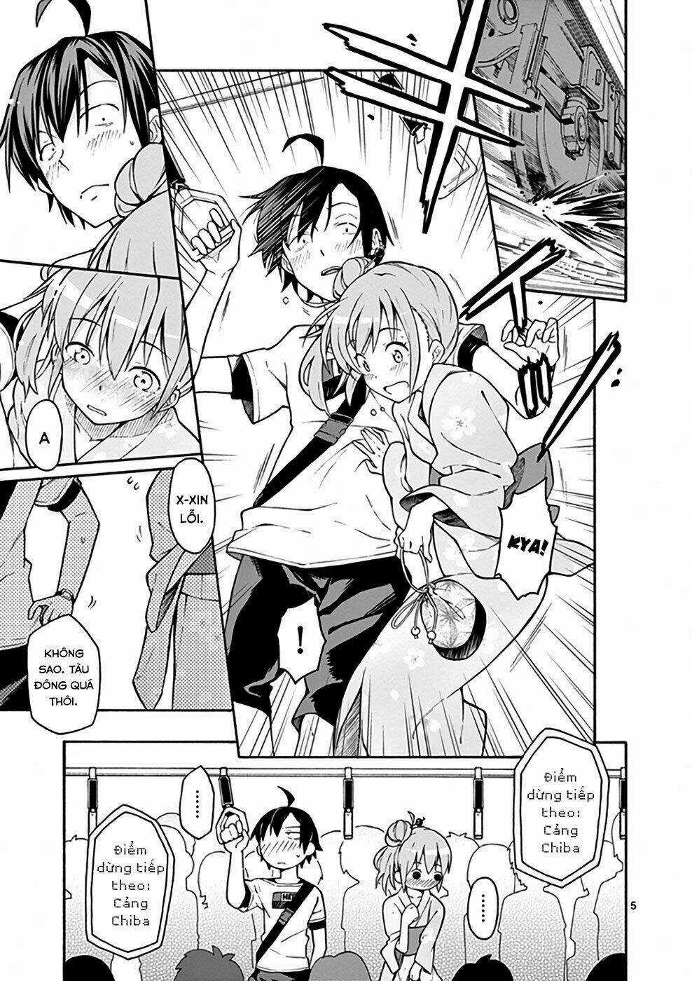 Yahari Ore No Seishun Rabukome Wa Machigatte Iru Chapter 34 trang 4