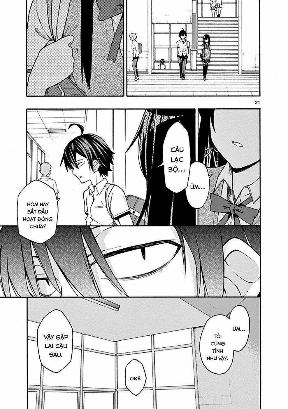 Yahari Ore No Seishun Rabukome Wa Machigatte Iru Chapter 35 trang 19