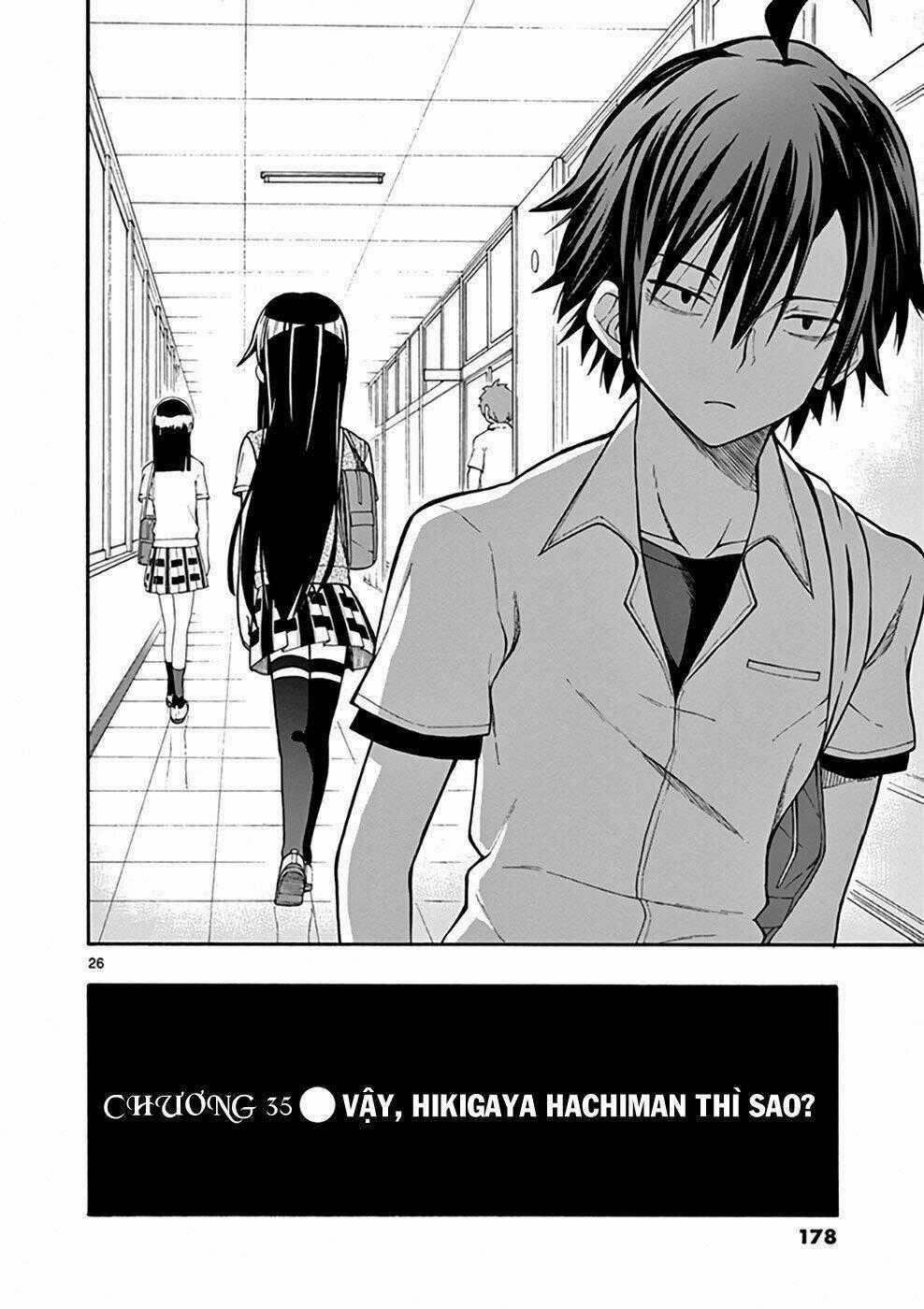 Yahari Ore No Seishun Rabukome Wa Machigatte Iru Chapter 35 trang 24