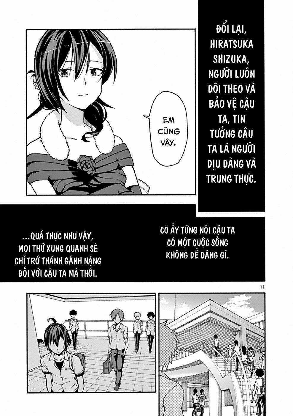 Yahari Ore No Seishun Rabukome Wa Machigatte Iru Chapter 35 trang 9