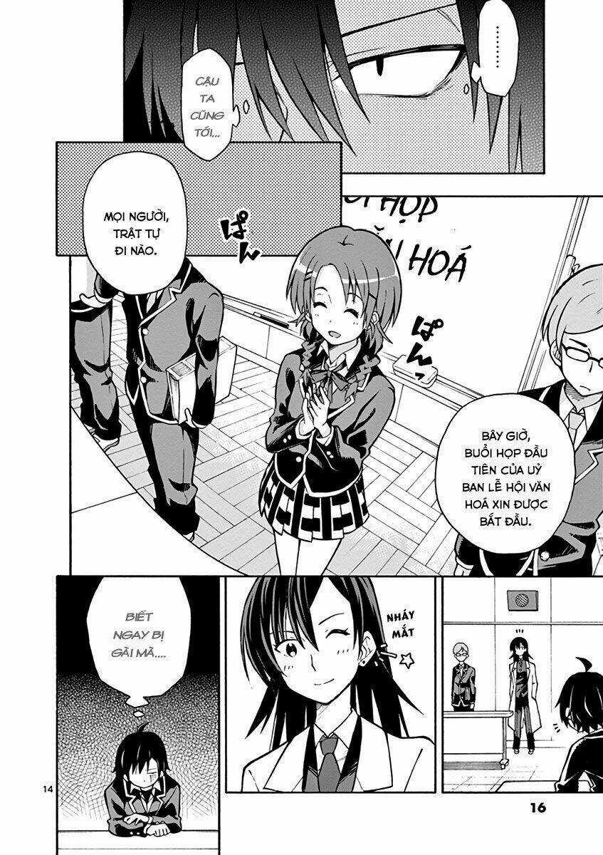Yahari Ore No Seishun Rabukome Wa Machigatte Iru Chapter 36 trang 12