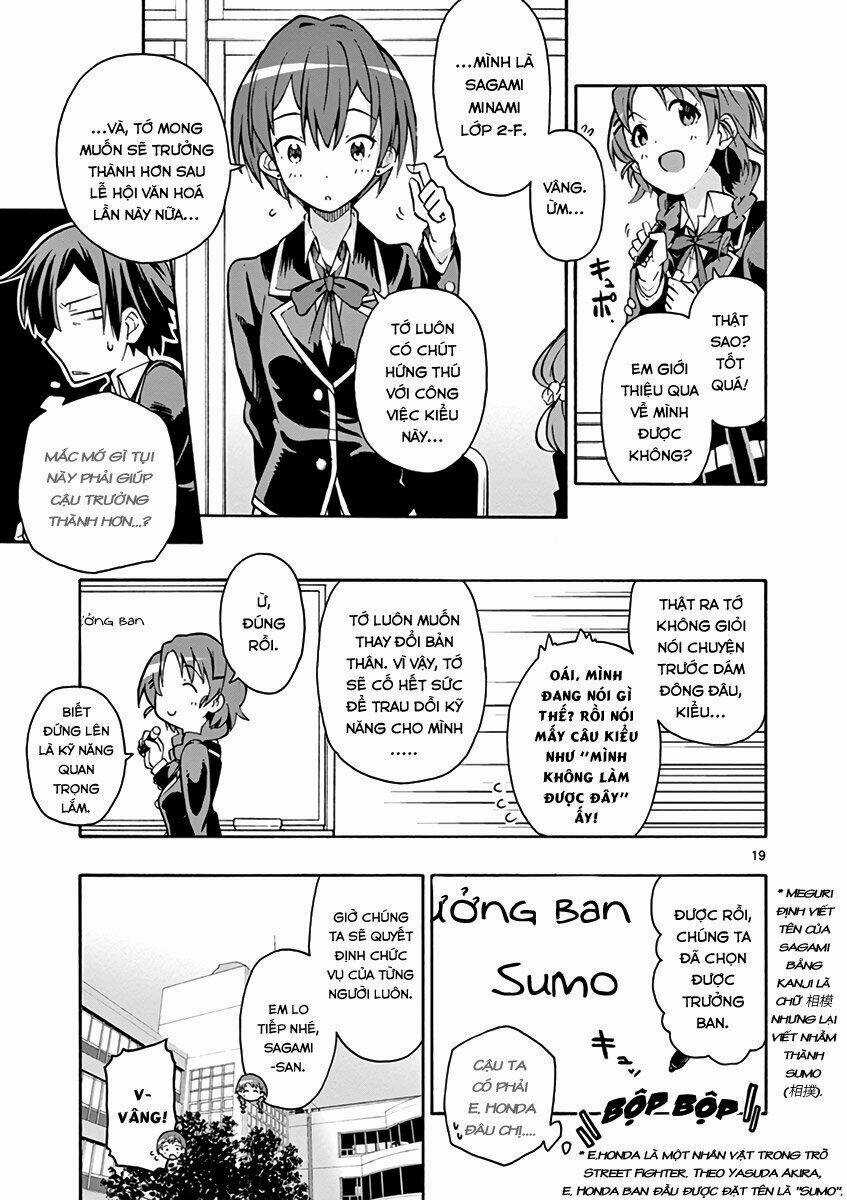 Yahari Ore No Seishun Rabukome Wa Machigatte Iru Chapter 36 trang 17