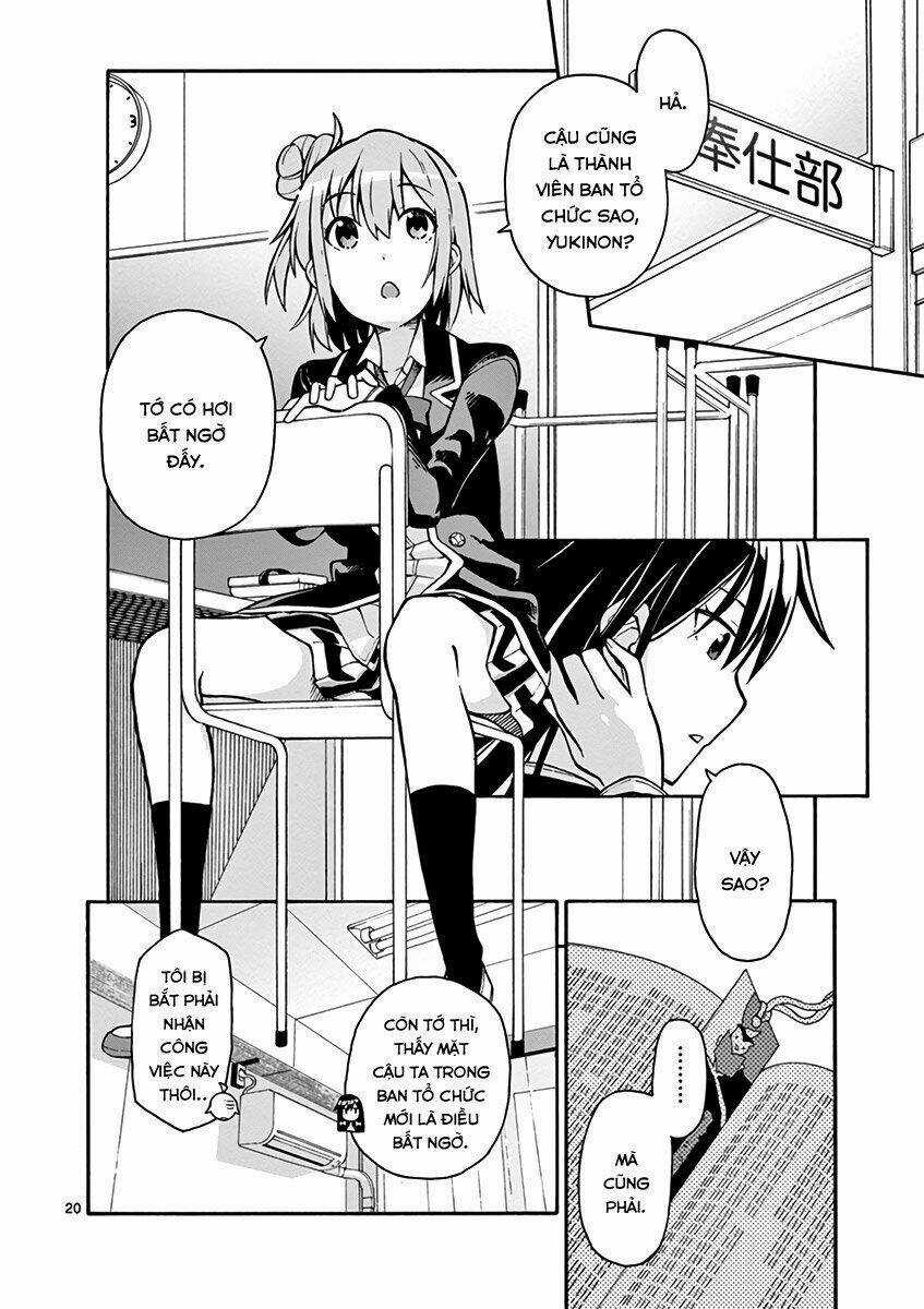 Yahari Ore No Seishun Rabukome Wa Machigatte Iru Chapter 36 trang 18
