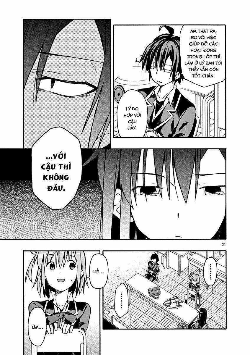 Yahari Ore No Seishun Rabukome Wa Machigatte Iru Chapter 36 trang 19