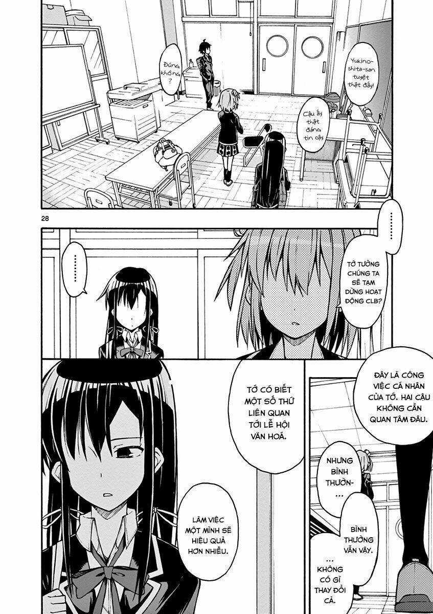 Yahari Ore No Seishun Rabukome Wa Machigatte Iru Chapter 36 trang 26