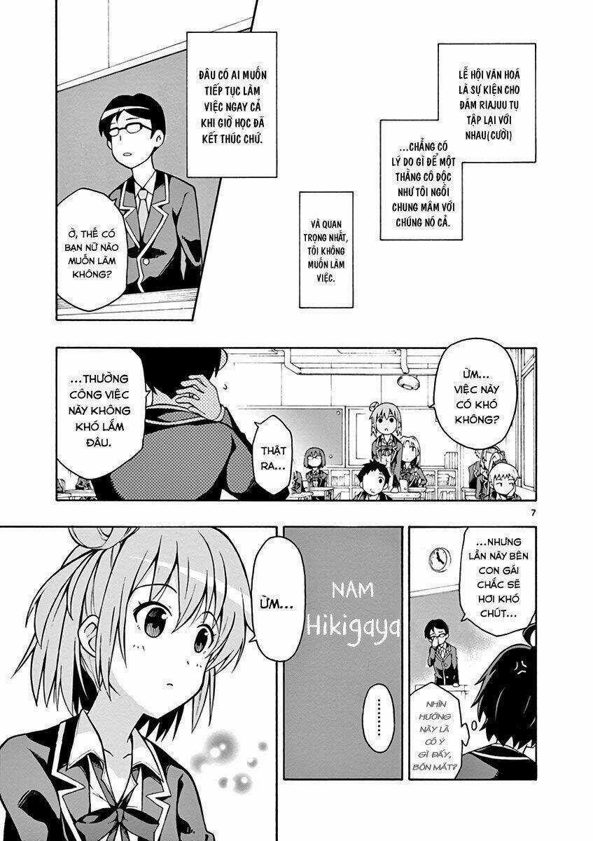 Yahari Ore No Seishun Rabukome Wa Machigatte Iru Chapter 36 trang 5