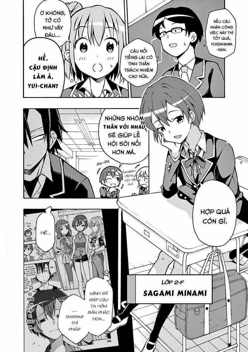 Yahari Ore No Seishun Rabukome Wa Machigatte Iru Chapter 36 trang 6