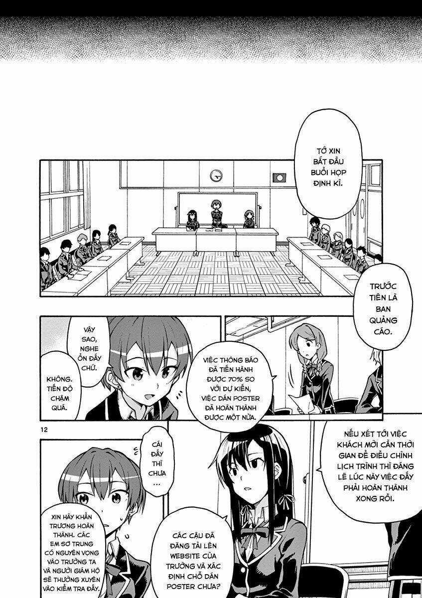 Yahari Ore No Seishun Rabukome Wa Machigatte Iru Chapter 37 trang 12