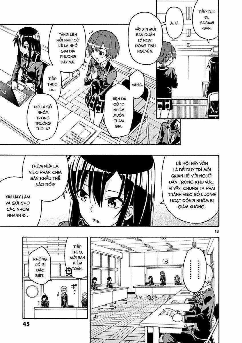 Yahari Ore No Seishun Rabukome Wa Machigatte Iru Chapter 37 trang 13