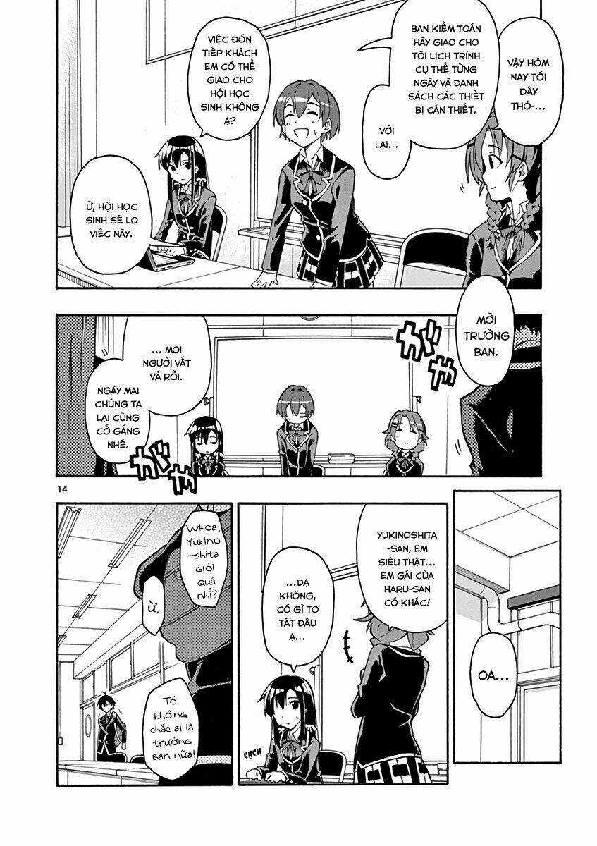 Yahari Ore No Seishun Rabukome Wa Machigatte Iru Chapter 37 trang 14