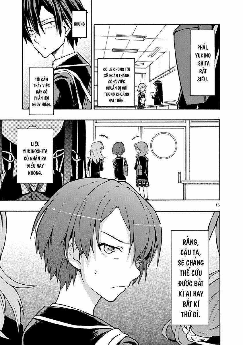 Yahari Ore No Seishun Rabukome Wa Machigatte Iru Chapter 37 trang 15