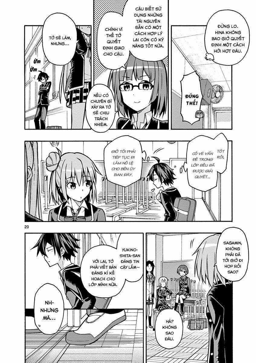Yahari Ore No Seishun Rabukome Wa Machigatte Iru Chapter 37 trang 19