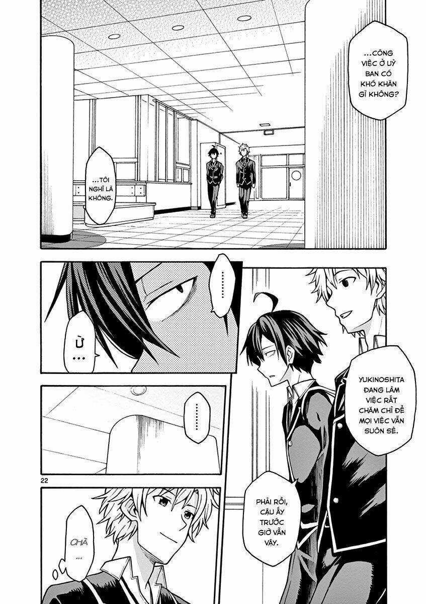 Yahari Ore No Seishun Rabukome Wa Machigatte Iru Chapter 37 trang 21