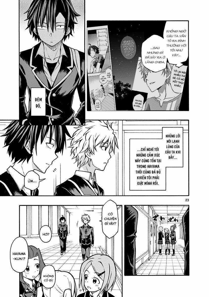 Yahari Ore No Seishun Rabukome Wa Machigatte Iru Chapter 37 trang 22