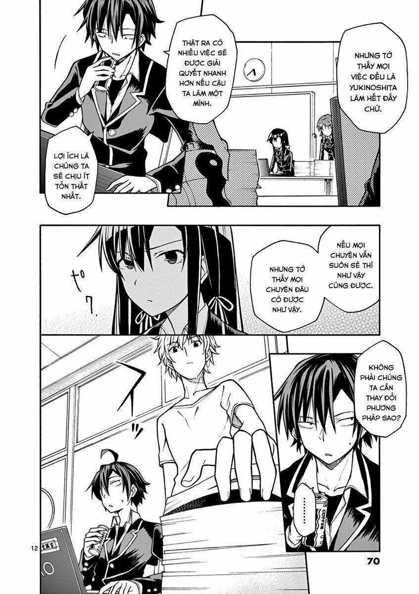 Yahari Ore No Seishun Rabukome Wa Machigatte Iru Chapter 38 trang 11