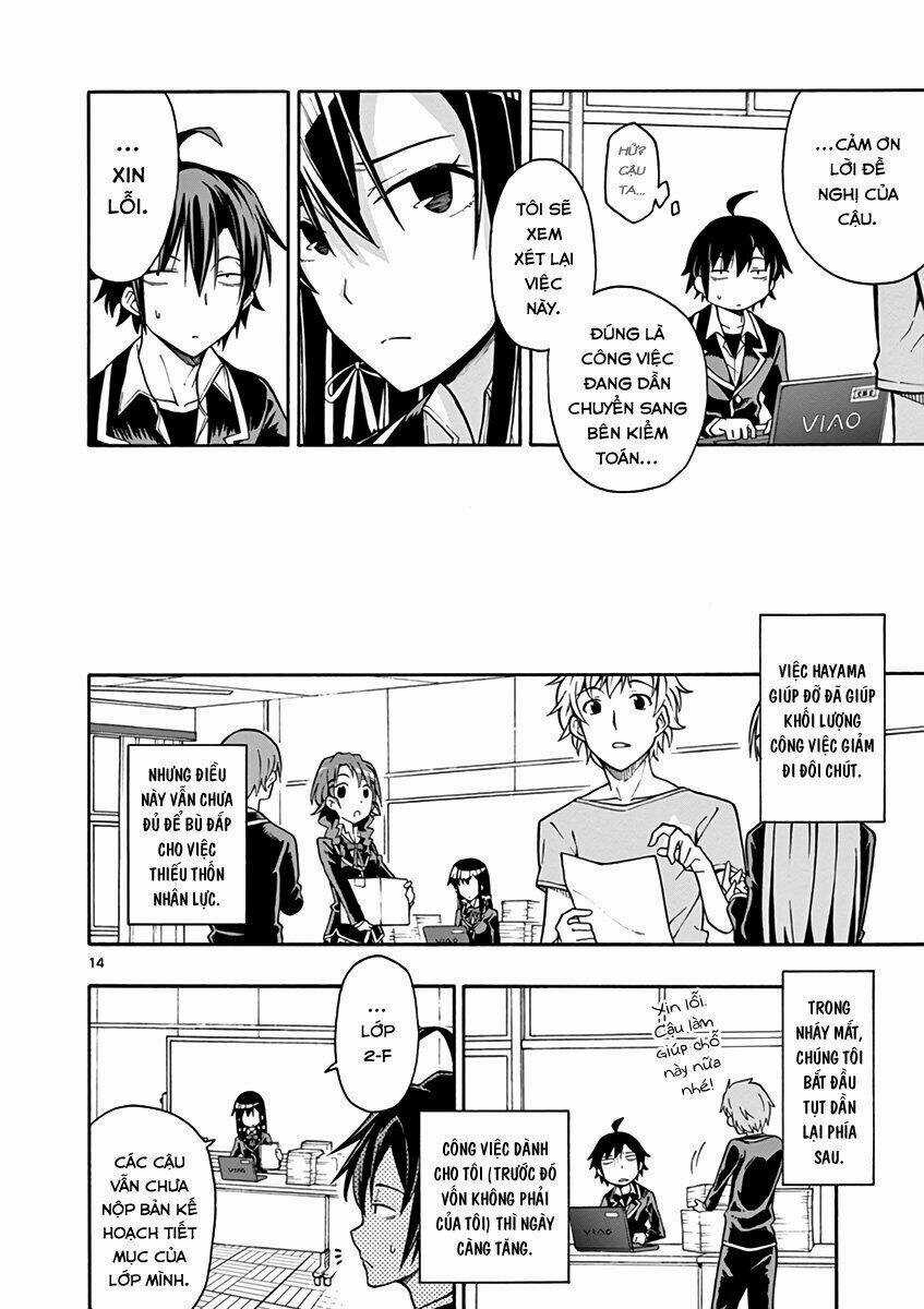 Yahari Ore No Seishun Rabukome Wa Machigatte Iru Chapter 38 trang 13