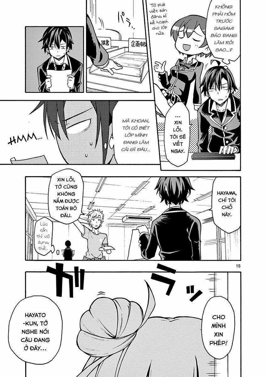 Yahari Ore No Seishun Rabukome Wa Machigatte Iru Chapter 38 trang 14