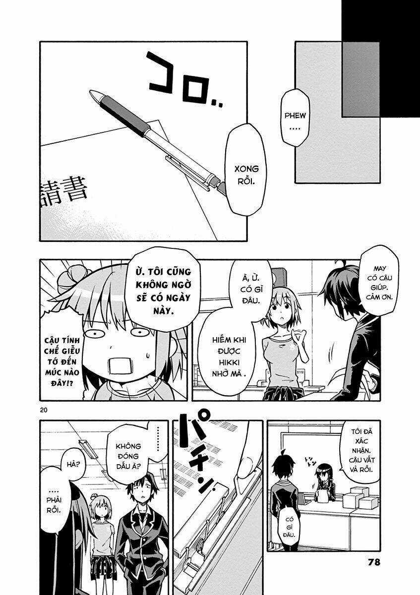 Yahari Ore No Seishun Rabukome Wa Machigatte Iru Chapter 38 trang 19