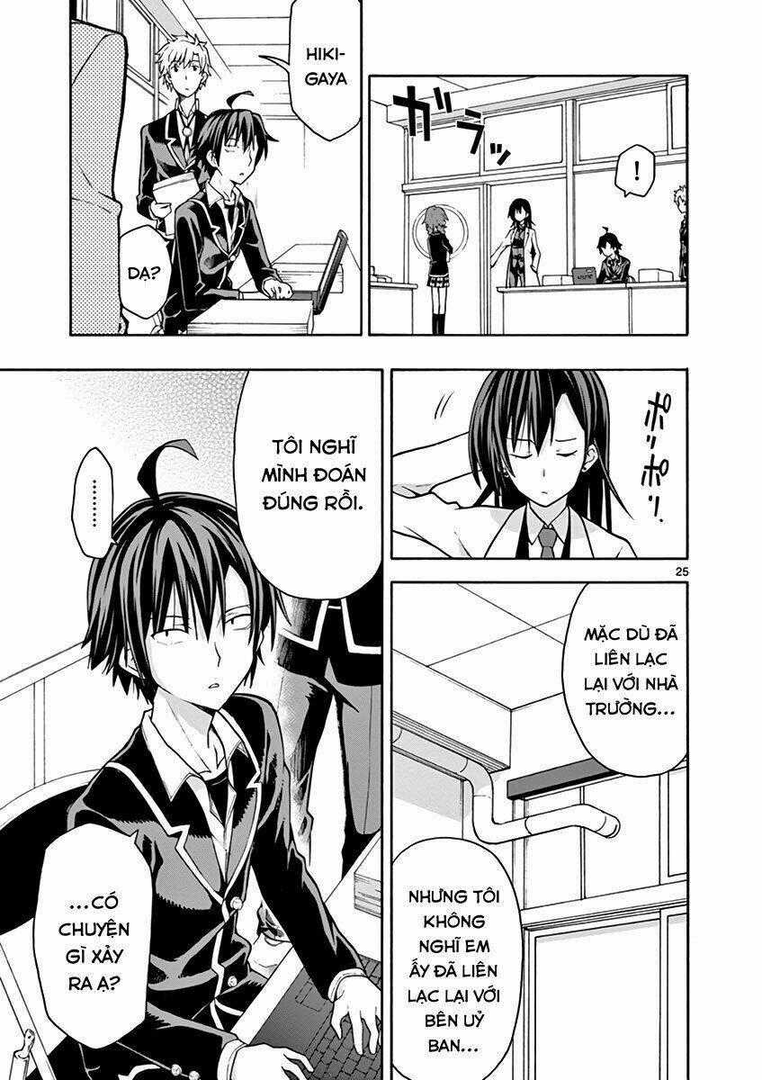 Yahari Ore No Seishun Rabukome Wa Machigatte Iru Chapter 38 trang 24