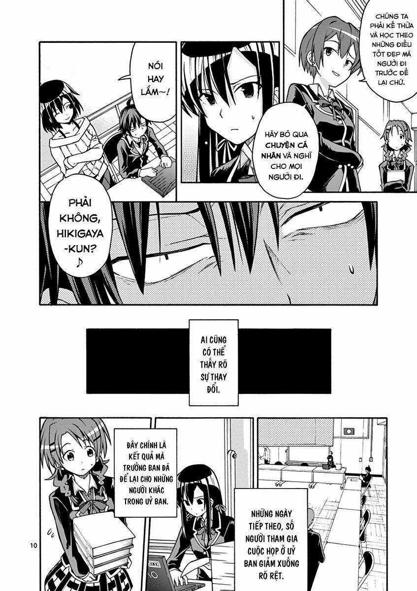 Yahari Ore No Seishun Rabukome Wa Machigatte Iru Chapter 38 trang 9