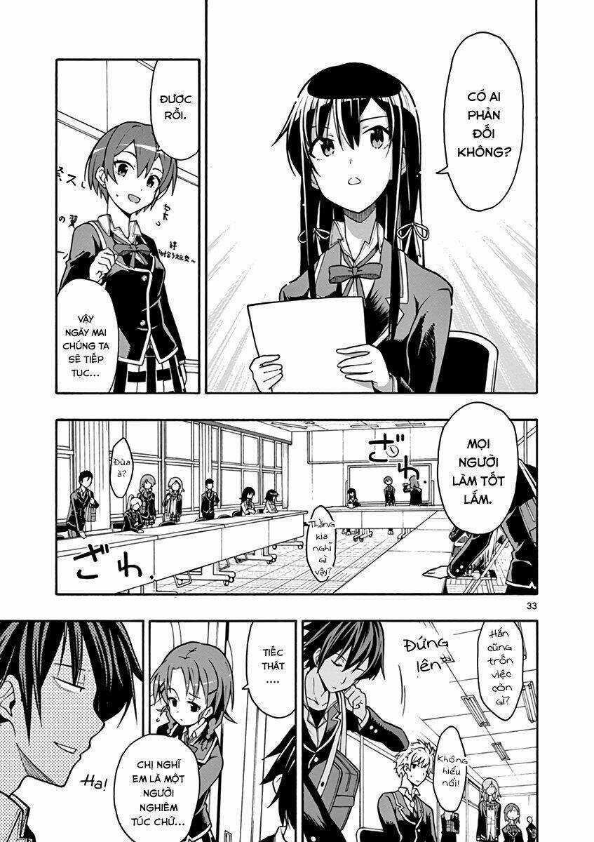 Yahari Ore No Seishun Rabukome Wa Machigatte Iru Chapter 39 trang 32