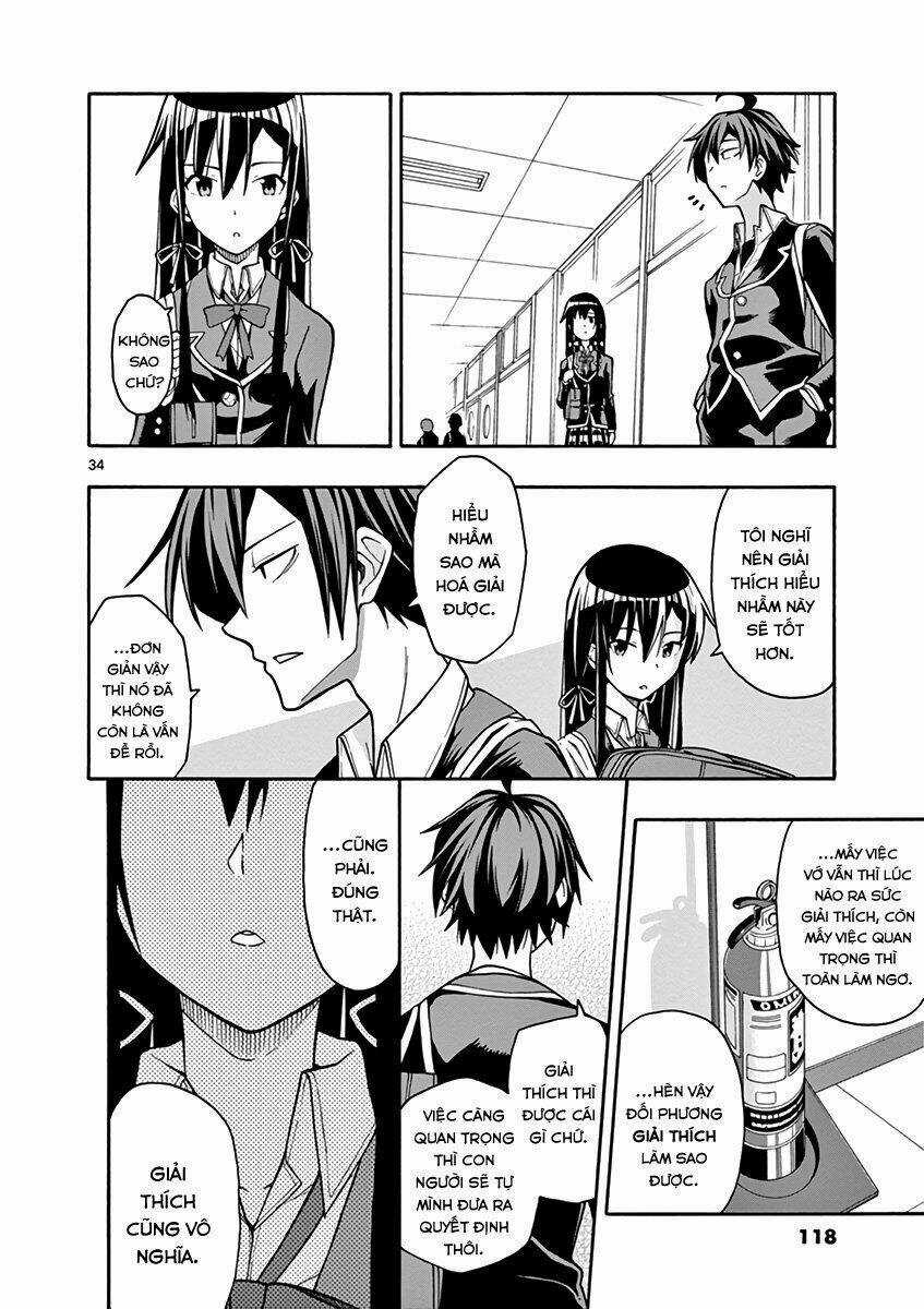 Yahari Ore No Seishun Rabukome Wa Machigatte Iru Chapter 39 trang 33
